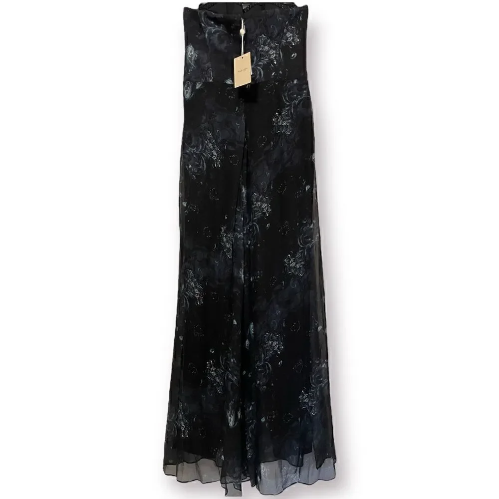 HAUTE HIPPIE Silk Printed Jumpsuit |Size: XS | US 2|